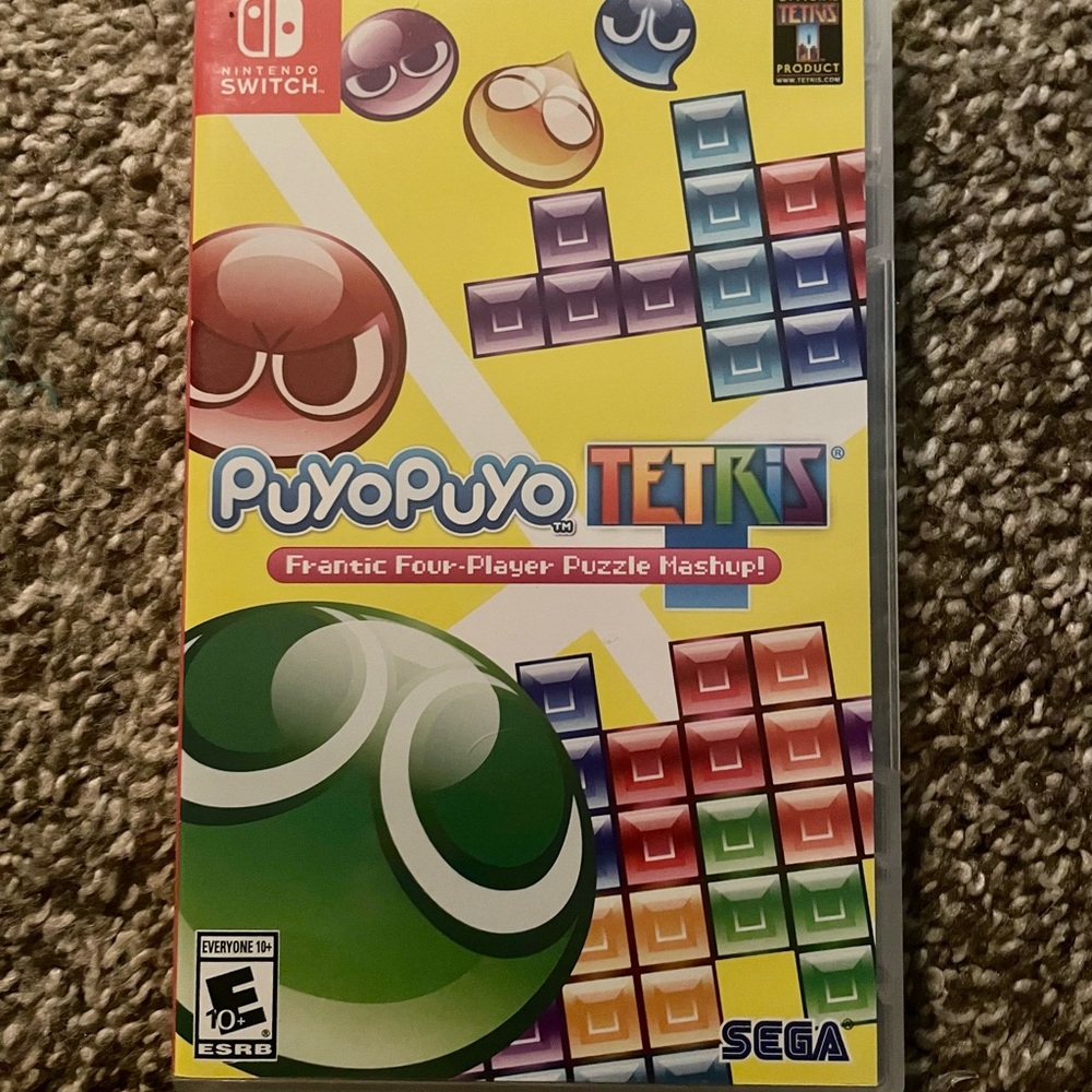 Puyo Puyo Tetris for Nintendo Switch - Yellow Cover